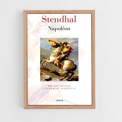 ap-stendhal-8 cadre Bois clair