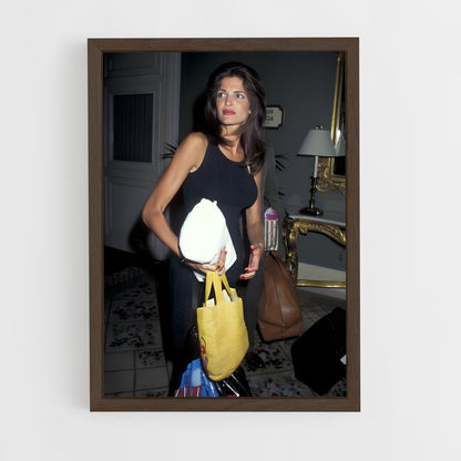ap-stephanie seymour-4 cadre Bois foncé