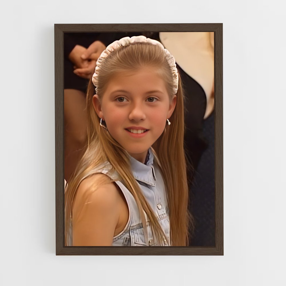 ap-stephanie tanner-1 cadre Bois foncé