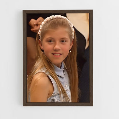 ap-stephanie tanner-1 cadre Bois foncé