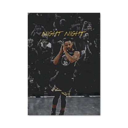 Poster Curry en Action