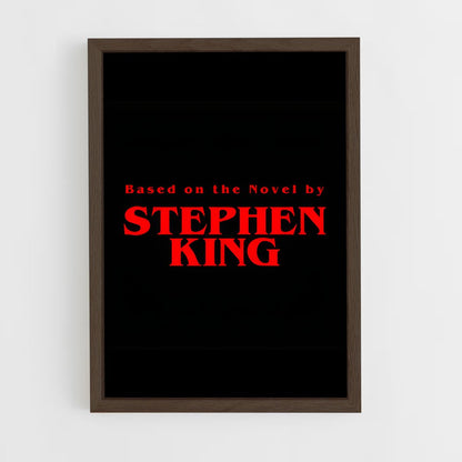 ap-stephen king-2 cadre Bois foncé