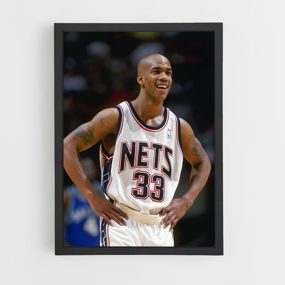 ap-stephon marbury-9 cadre Noir