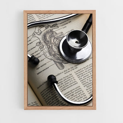 ap-stethoscope-7 cadre Bois clair