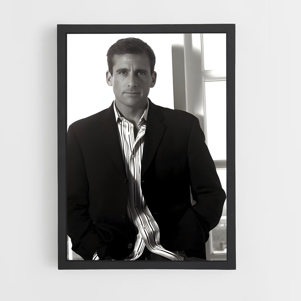 ap-steve carell-1 cadre Noir