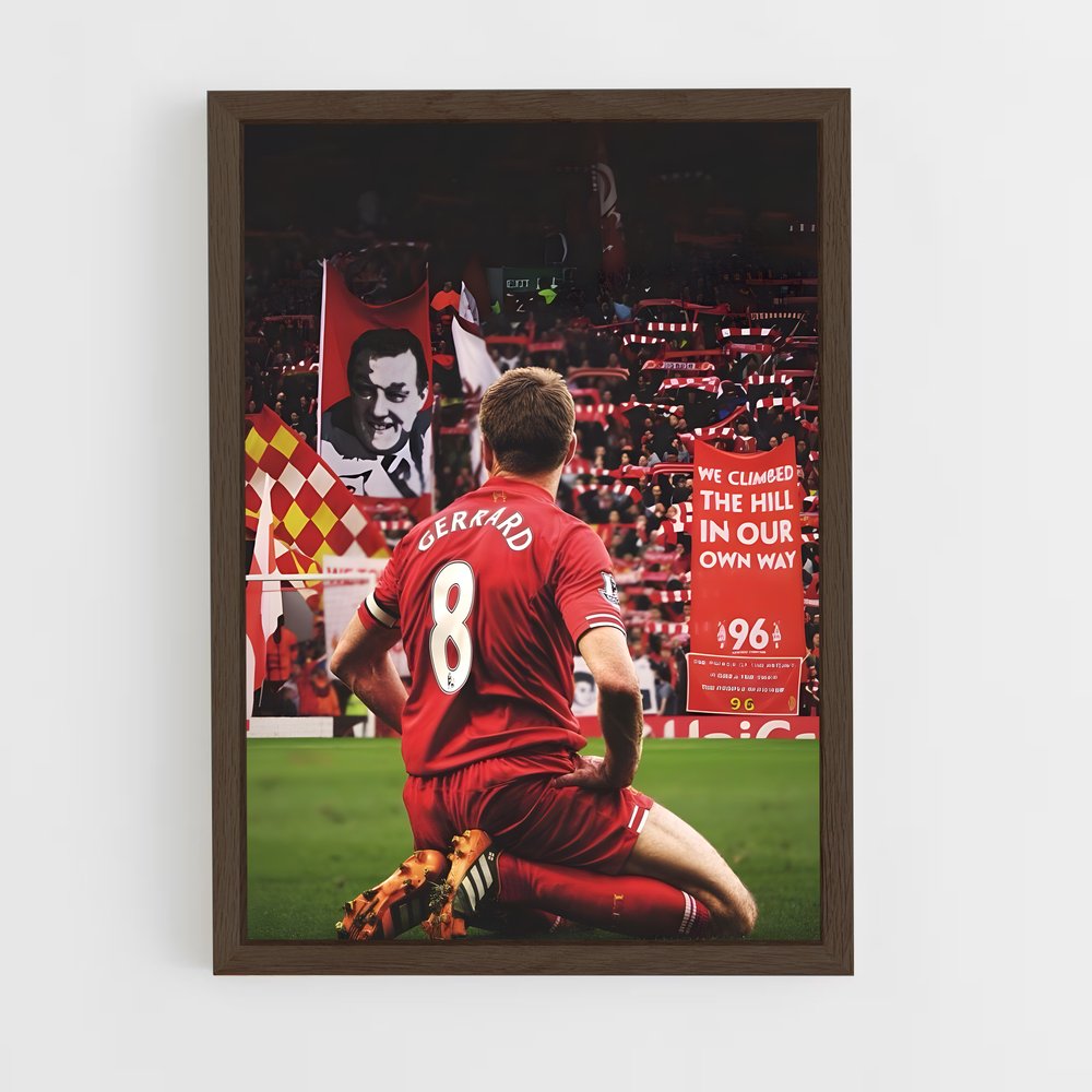 ap-steven gerrard-3 cadre Bois foncé