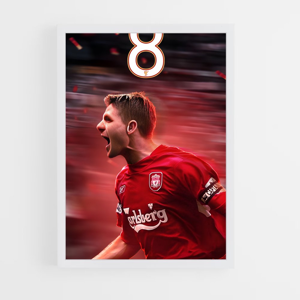 ap-steven gerrard-4 cadre Blanc