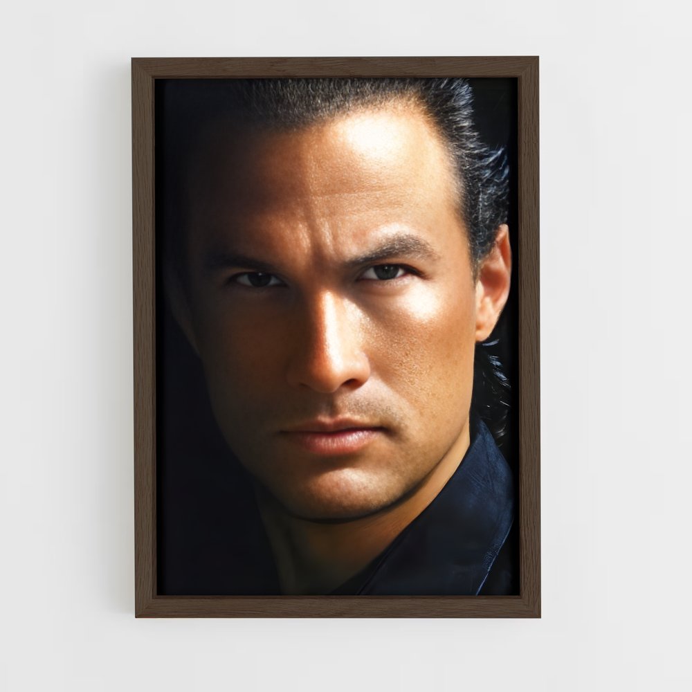 ap-steven seagal-4 cadre Bois foncé