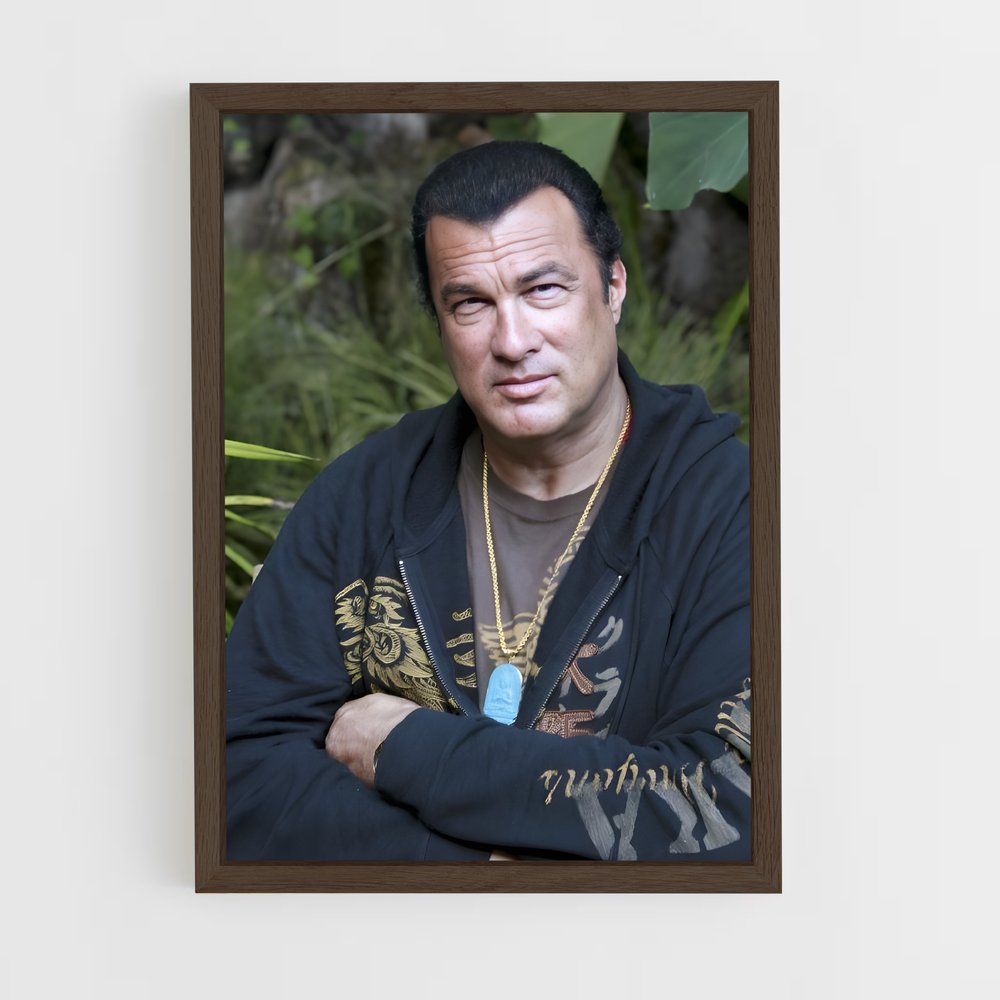 ap-steven seagal-8 cadre Bois foncé