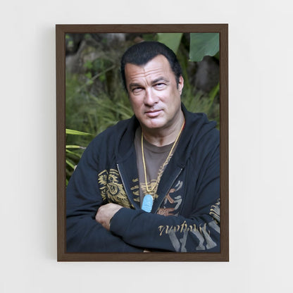 ap-steven seagal-8 cadre Bois foncé