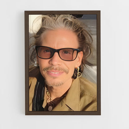 ap-steven tyler-3 cadre Bois foncé