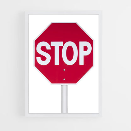 ap-stop sign-1 cadre Blanc
