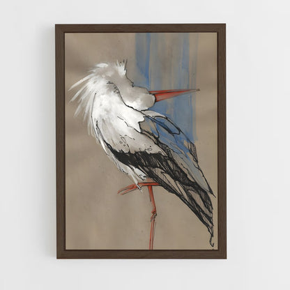 ap-stork-4 cadre Bois foncé