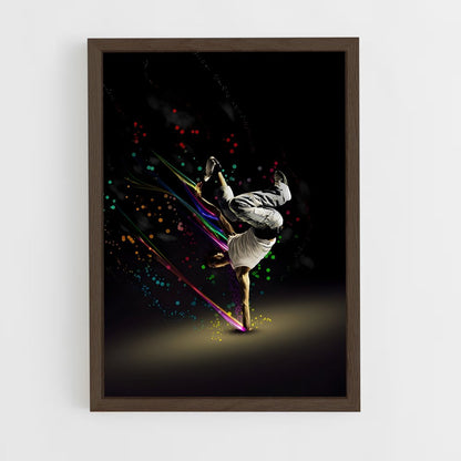 ap-storm breakdancer-1 cadre Bois foncé