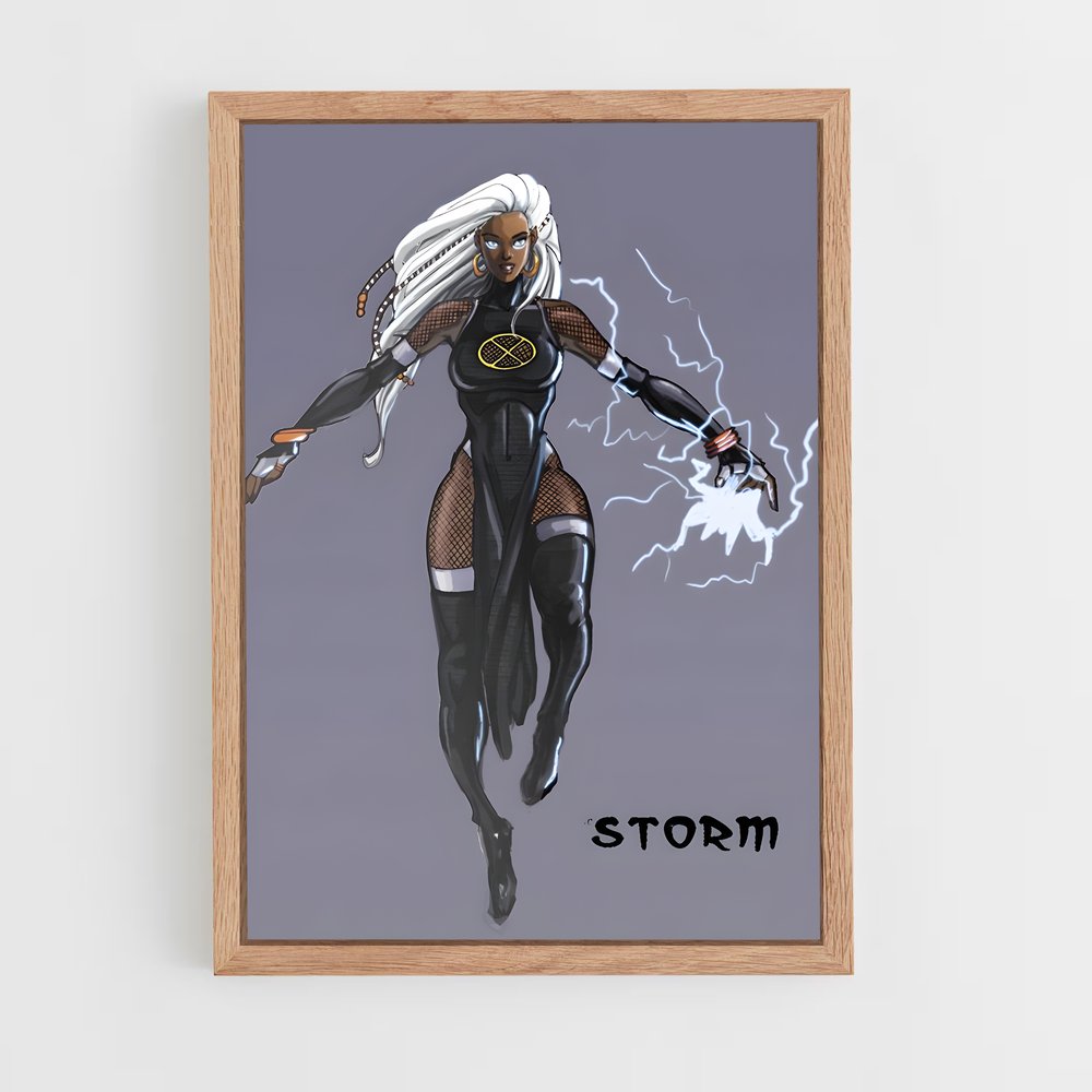 ap-storm x-men-3 cadre Bois clair
