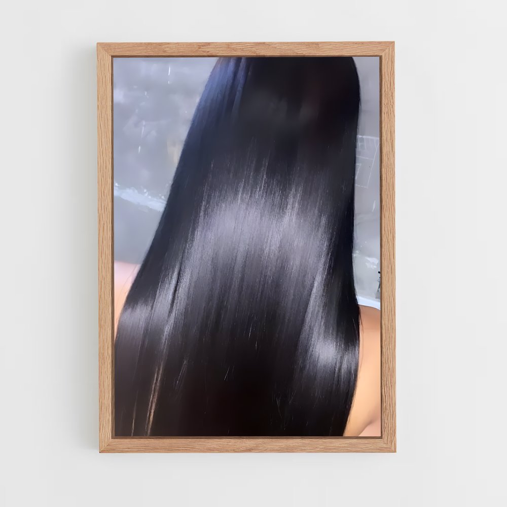 ap-straight hair-1 cadre Bois clair
