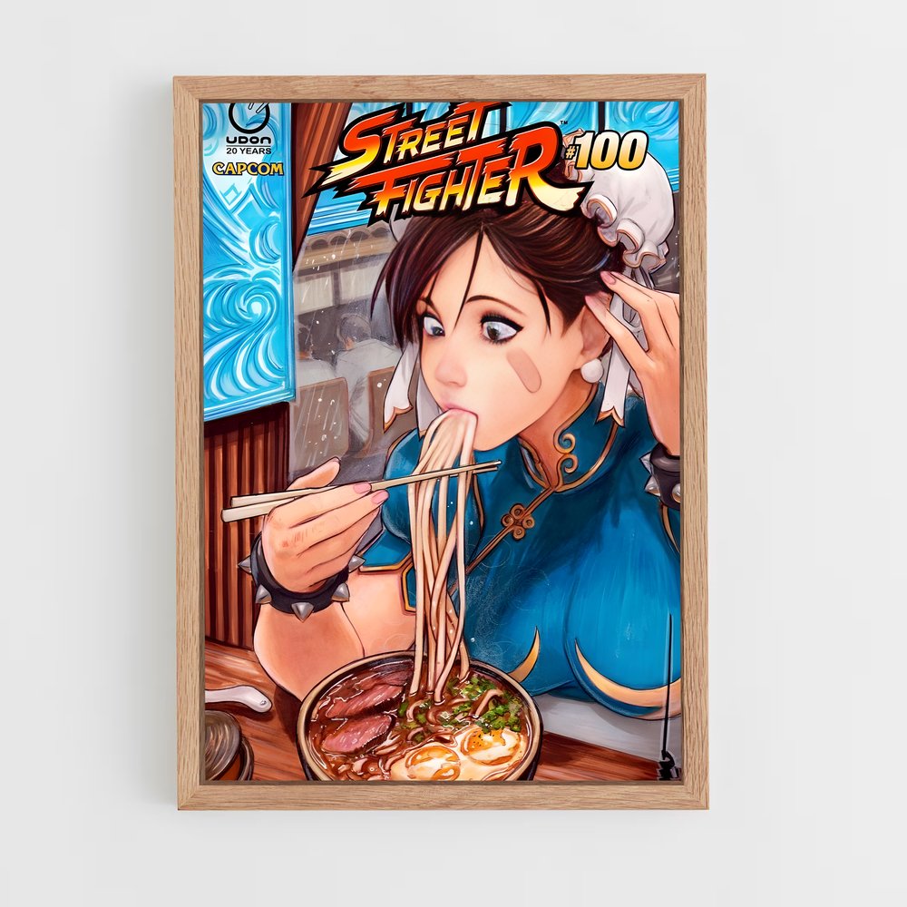 ap-street fighter-4 cadre Bois clair