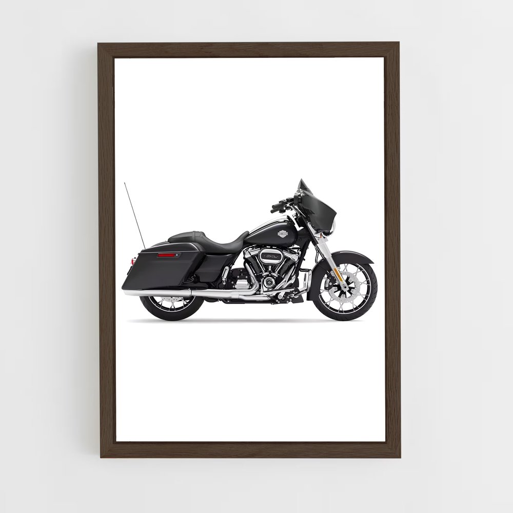ap-street glide special-3 cadre Bois foncé