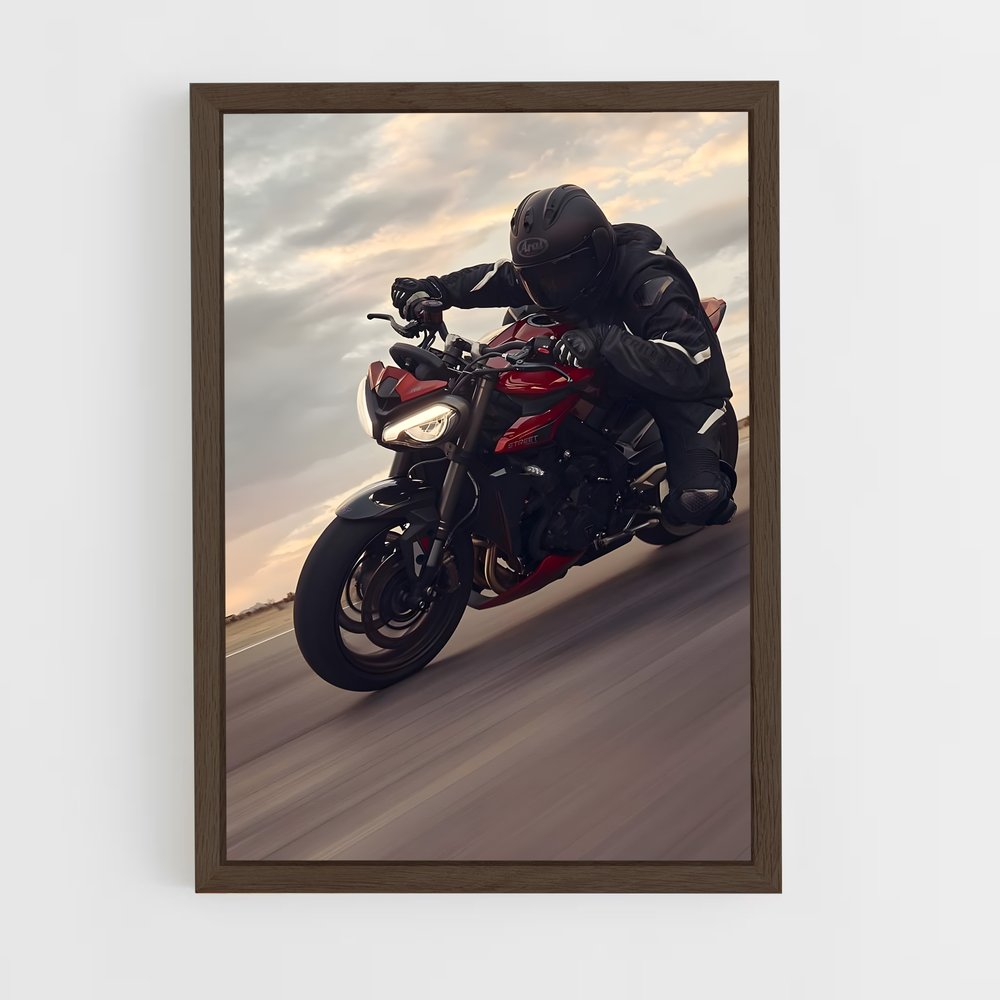 ap-street triple rs-1 cadre Bois foncé