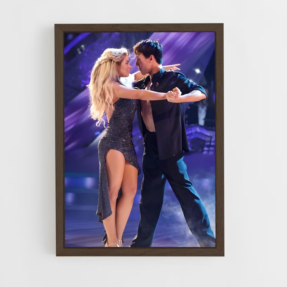 ap-strictly come dancing-4 cadre Bois foncé