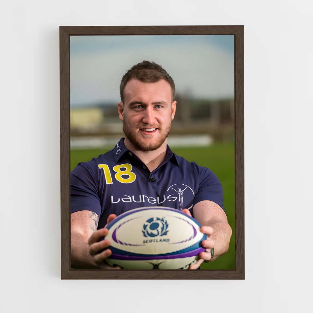 ap-stuart hogg-1 cadre Bois foncé