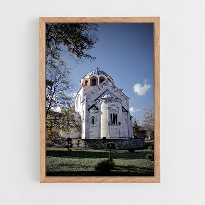 ap-studenica monastery-1 cadre Bois clair