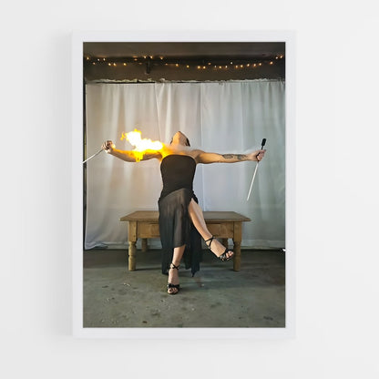 ap-stunt performer-4 cadre Blanc