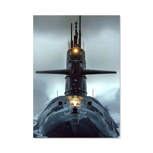 Poster Lumière Sous-Marine