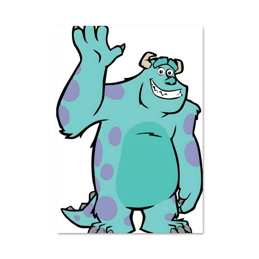 Poster Sulley le Monstre Joyeux