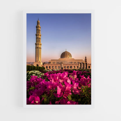 ap-sultan qaboos grand mosque-1 cadre Blanc