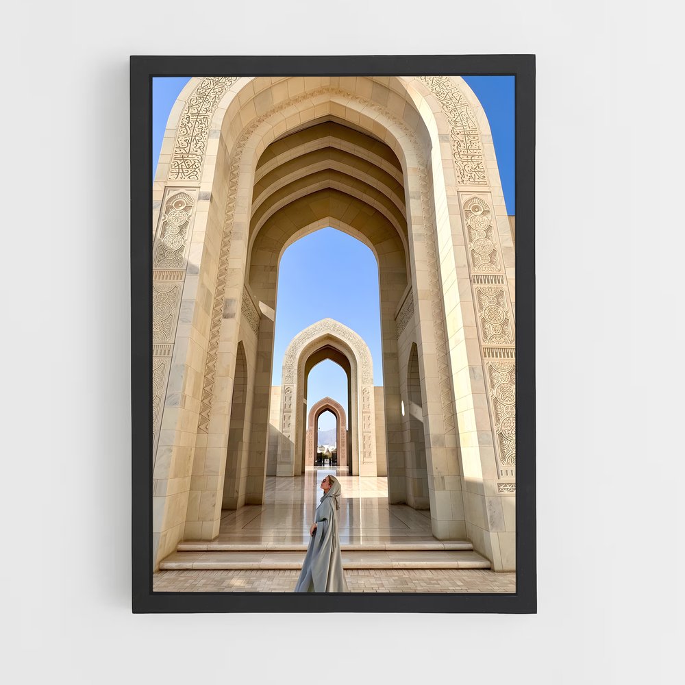 ap-sultan qaboos grand mosque-5 cadre Noir
