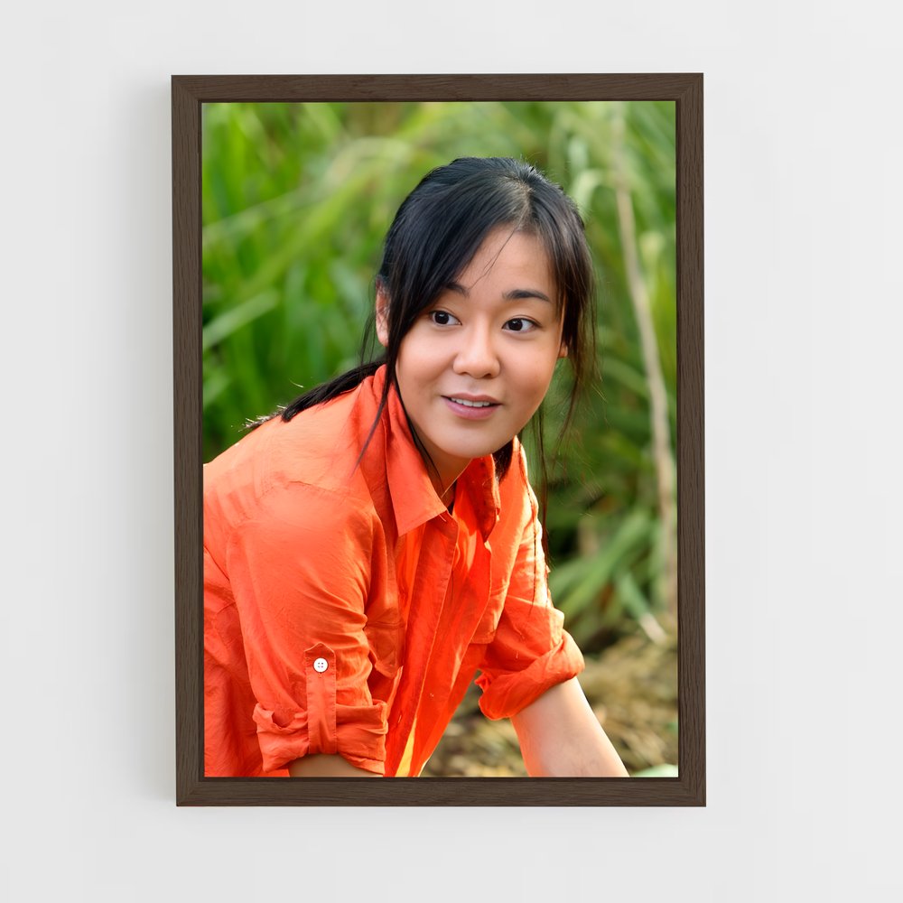 ap-sun hwa kwon-1 cadre Bois foncé