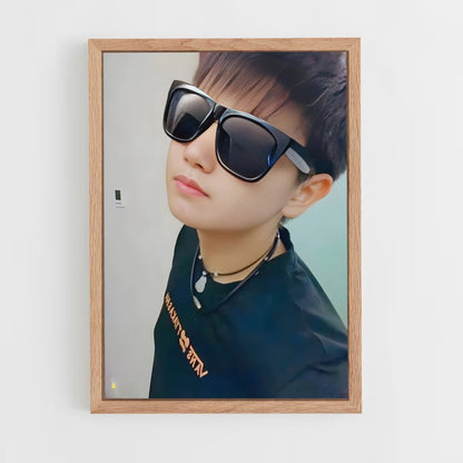 ap-sun yingsha-13 cadre Bois clair