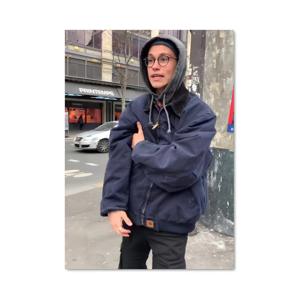 Poster L'Homme En Bleu