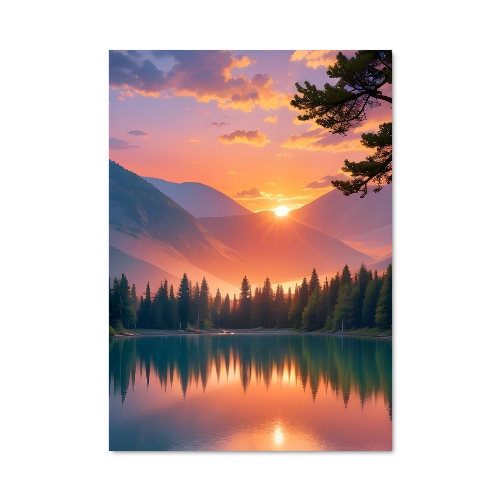Poster Sunset 97846