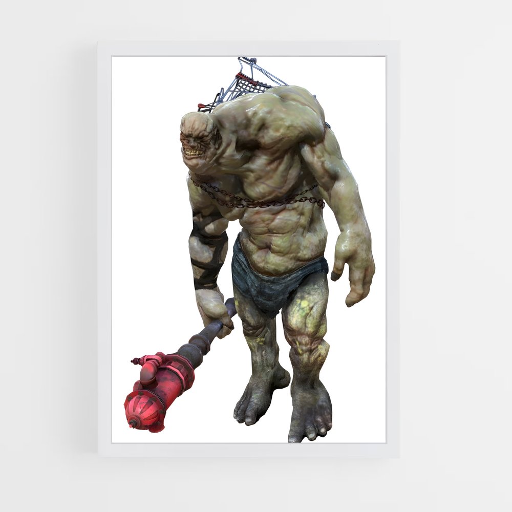 ap-super mutant-2 cadre Blanc