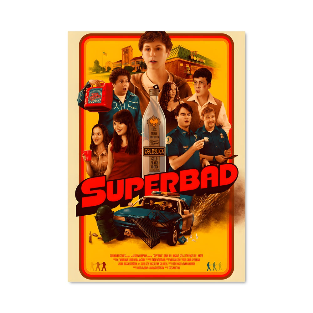 Poster Superbad Drive