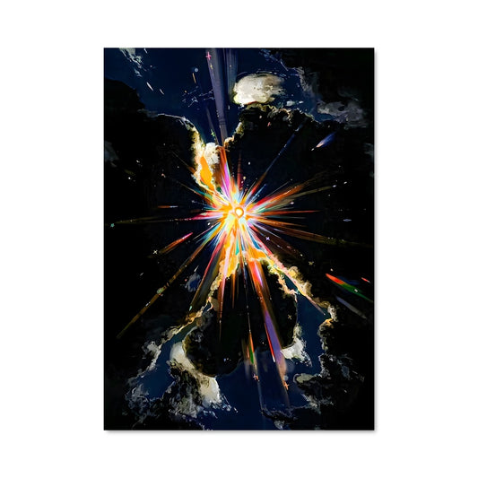 Poster Étoile Explosive