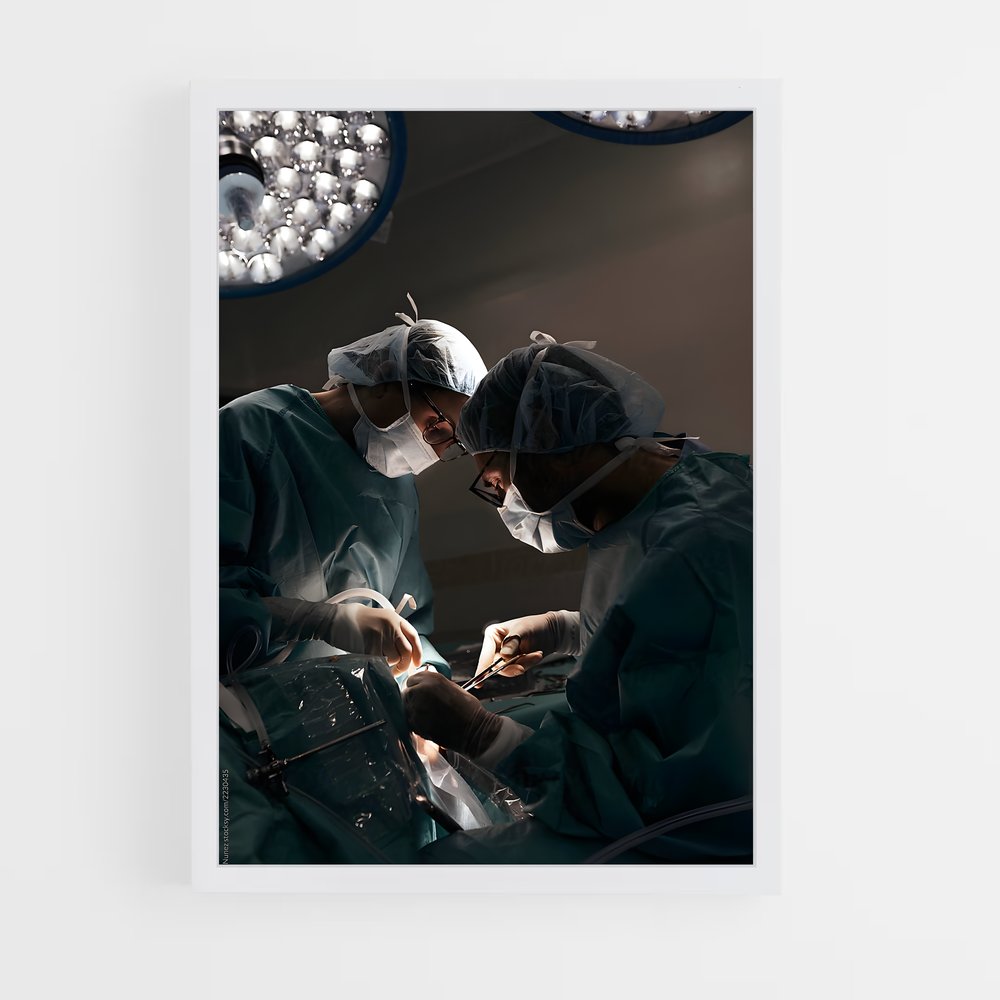 ap-surgeon-1 cadre Blanc