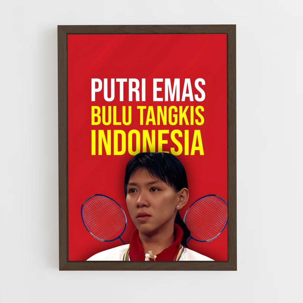 ap-susi susanti-1 cadre Bois foncé