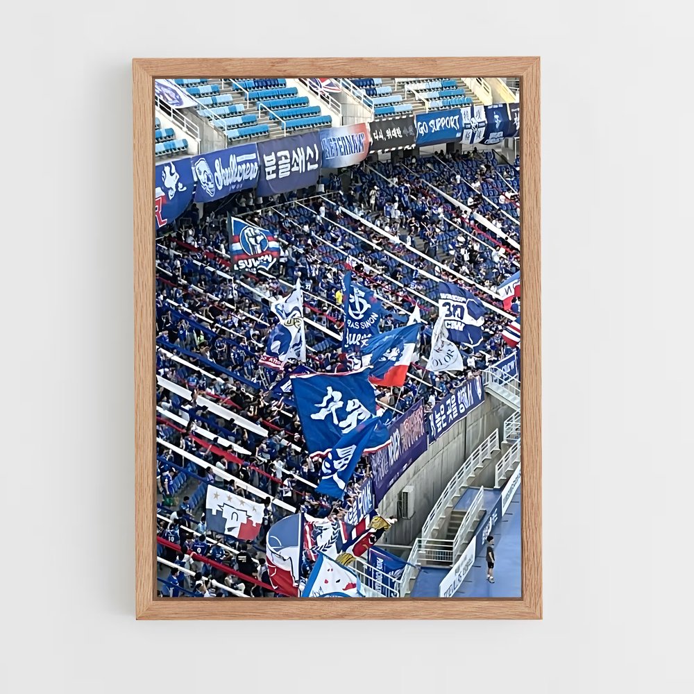 ap-suwon samsung bluewings-1 cadre Bois clair