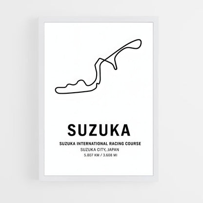 ap-suzuka international racing course japan-3 cadre Blanc