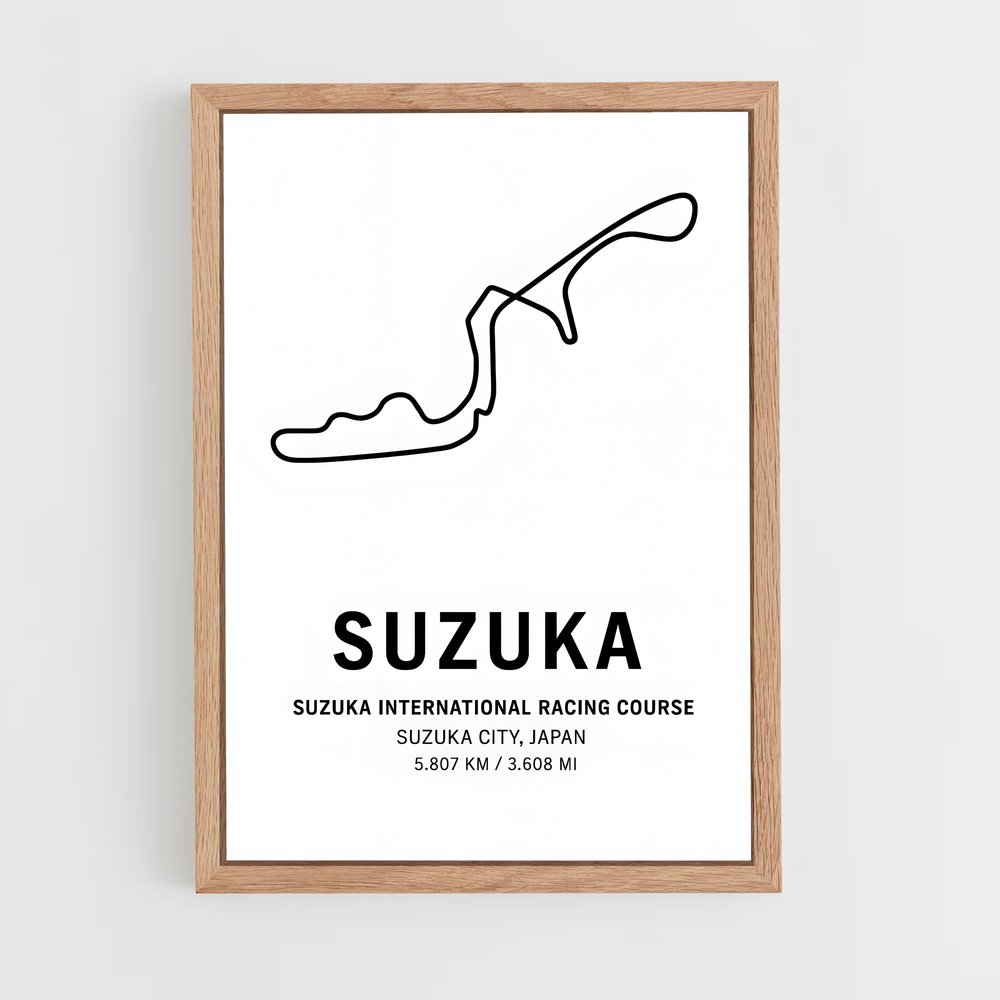 ap-suzuka international racing course japan-3 cadre Bois clair