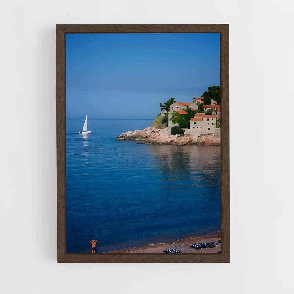 ap-sveti stefan-10 cadre Bois foncé