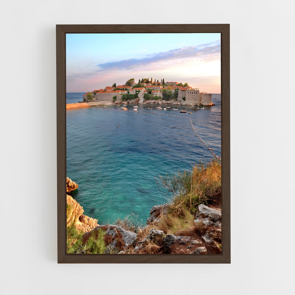 ap-sveti stefan-11 cadre Bois foncé