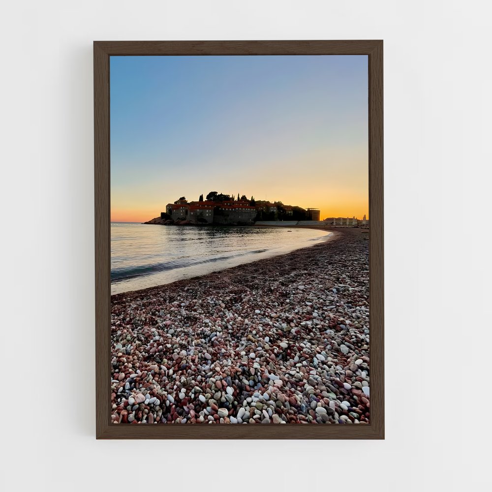 ap-sveti stefan-5 cadre Bois foncé