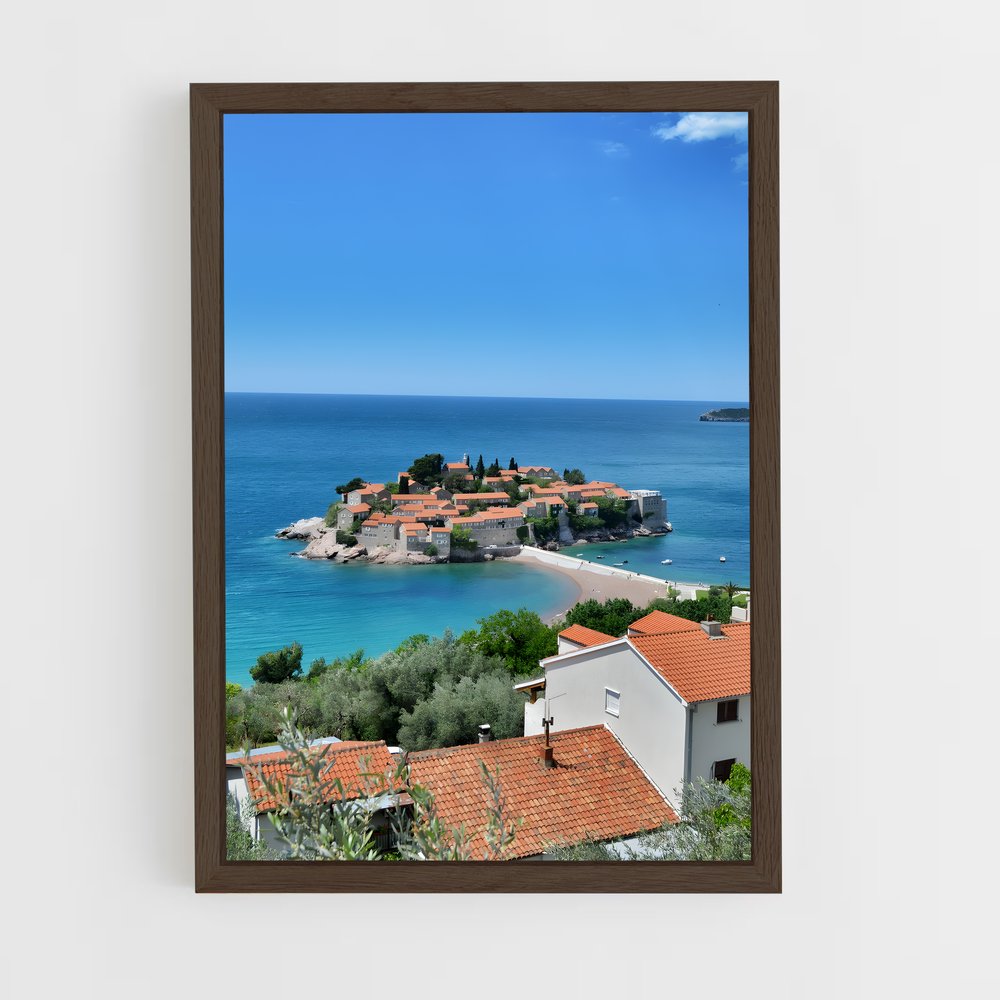 ap-sveti stefan-8 cadre Bois foncé
