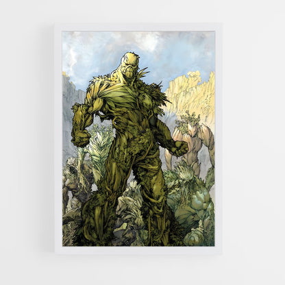 ap-swamp thing-1 cadre Blanc