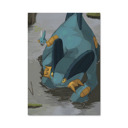 Poster Swampert Relax