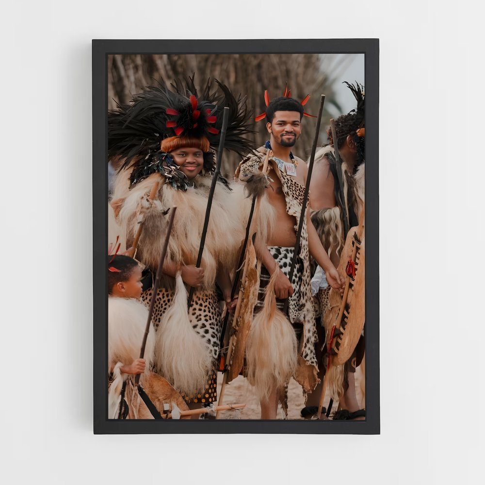 ap-swazi cultural village-2 cadre Noir